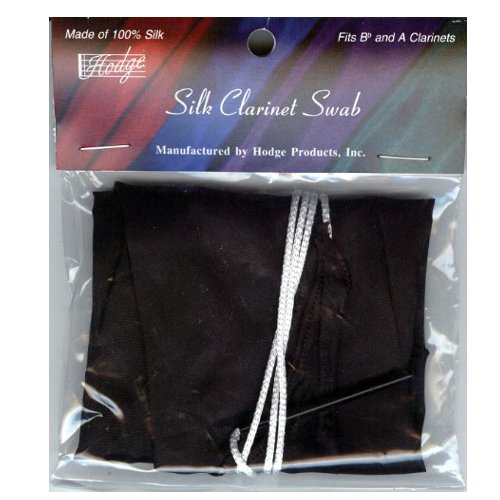 silk clarinet swab in package